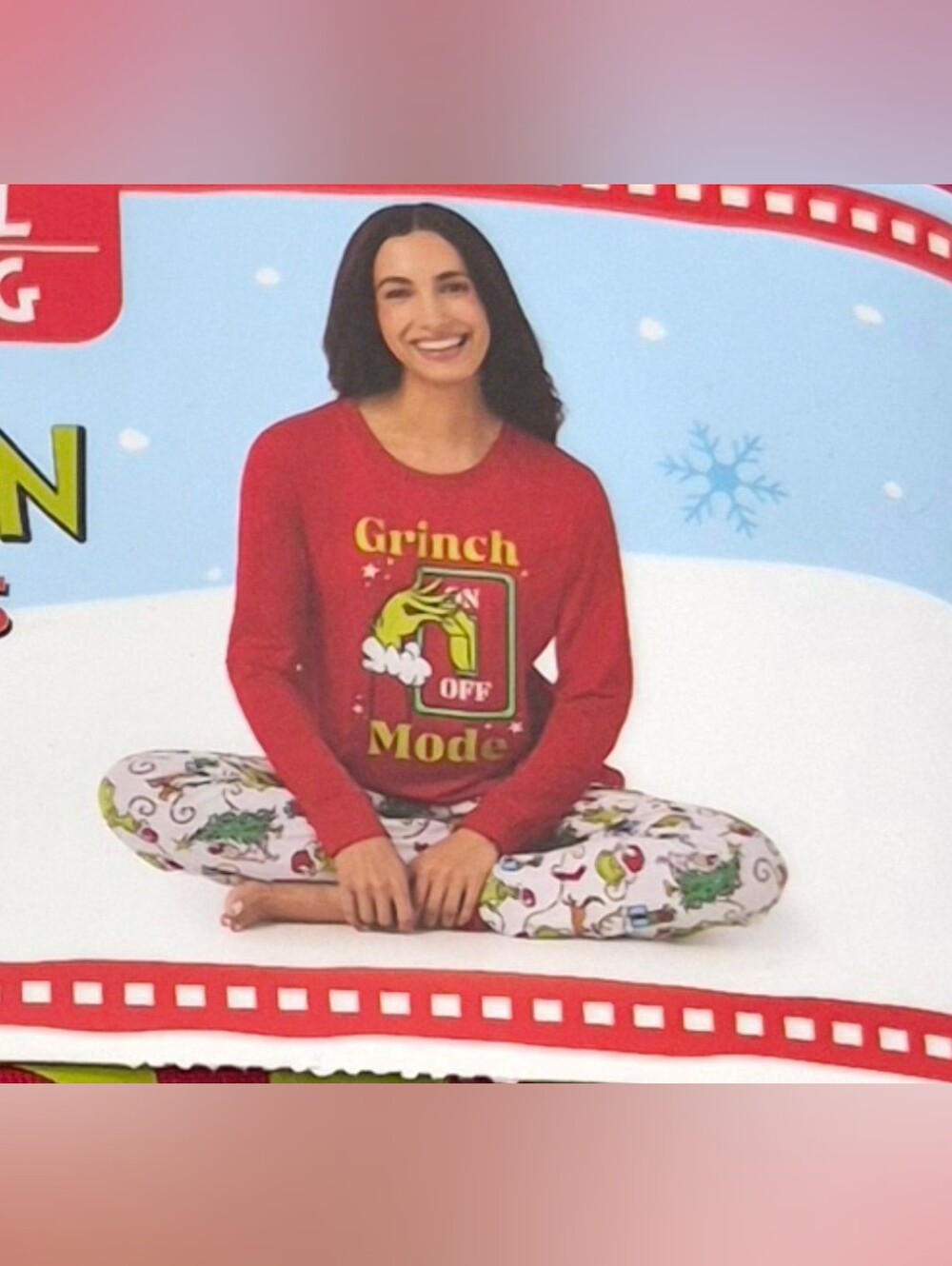 The Grinch Pj Set For Women Size Large NWT